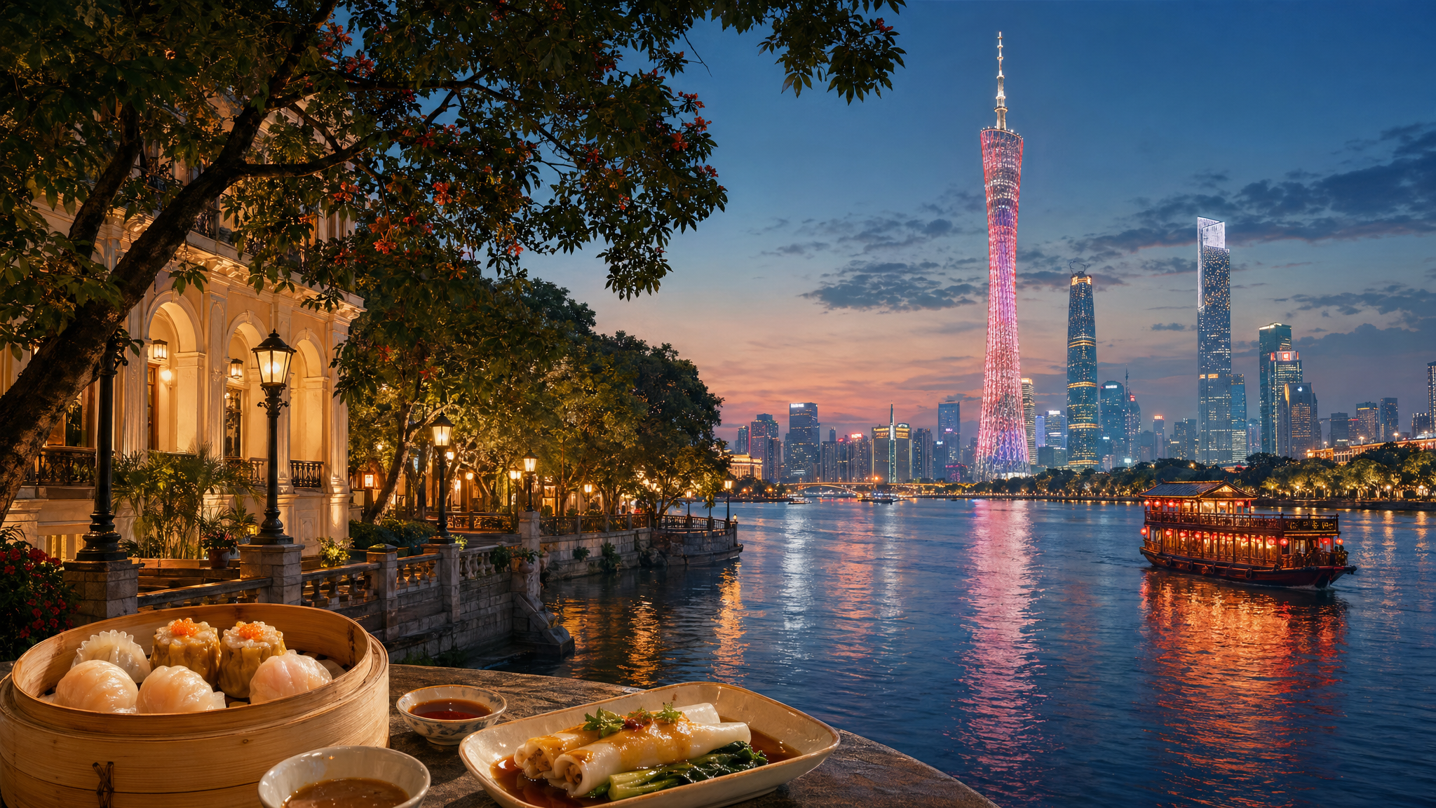 Guangzhou travel destination view