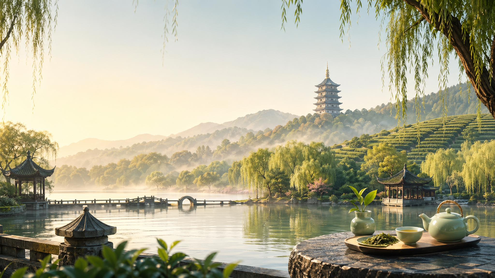 Hangzhou travel destination view