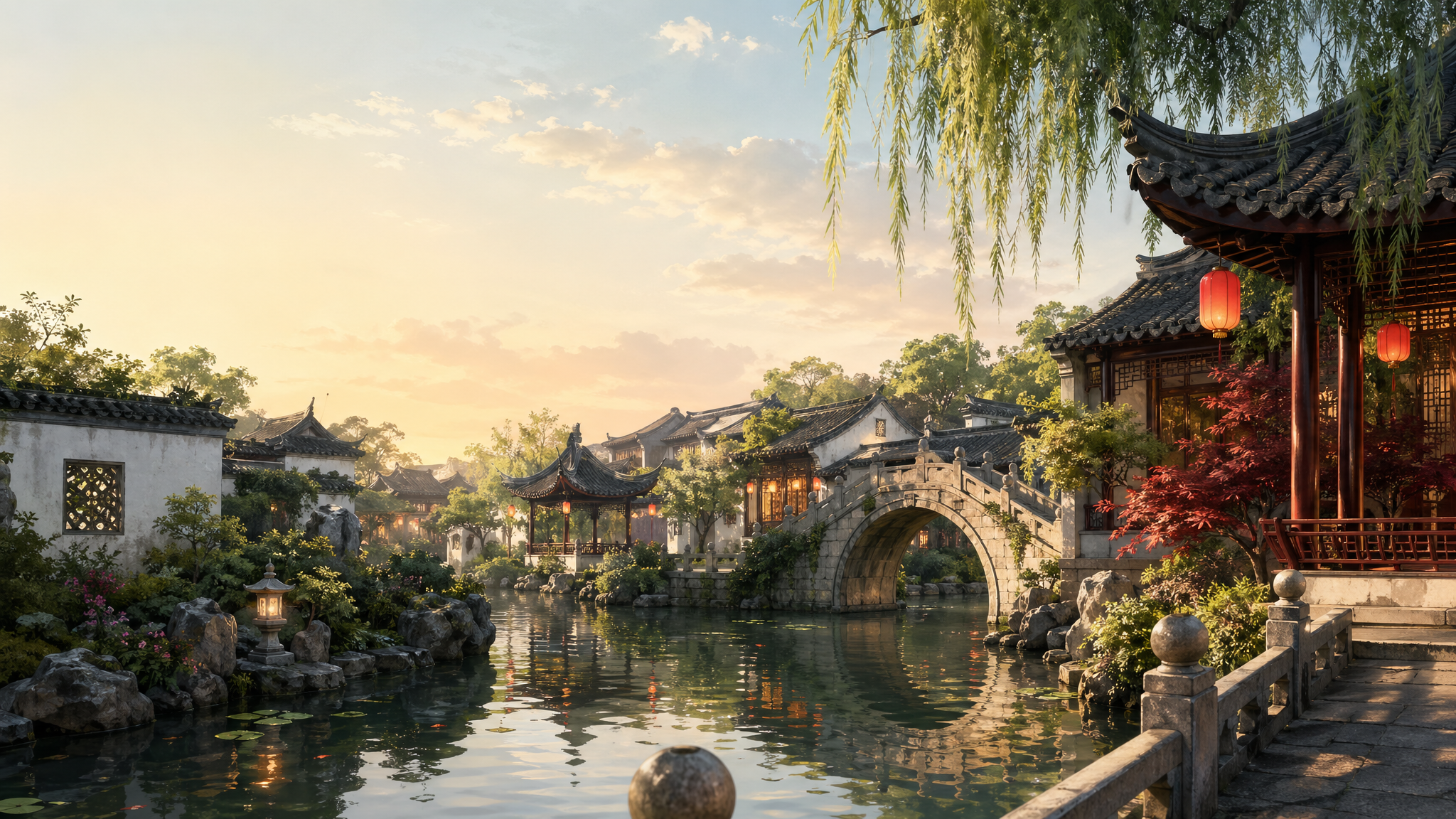 Suzhou travel destination view