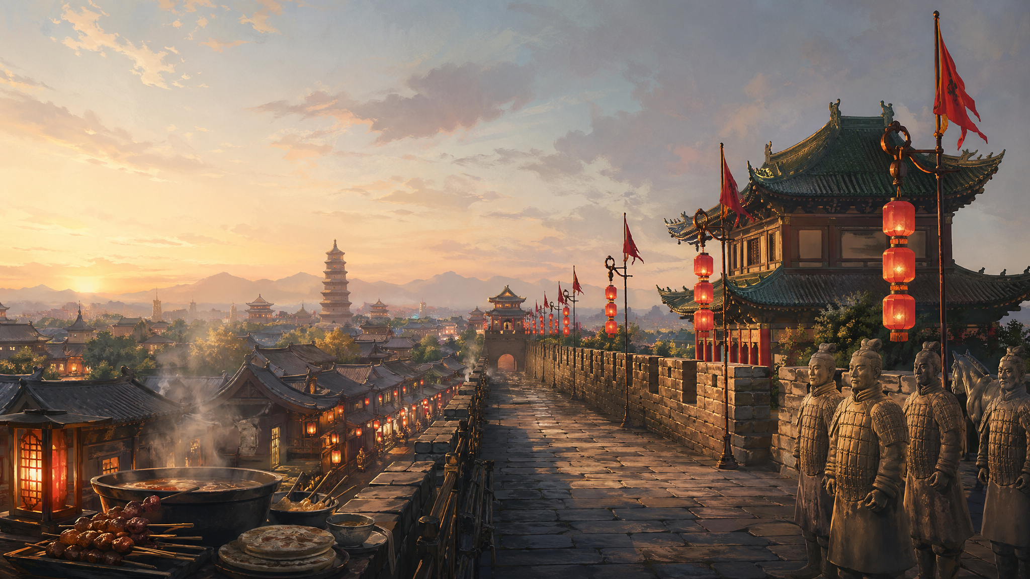 Xi'an travel destination view
